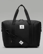 Jordan Flight Duffle Travel Training Gym Overnight Bag Black Cordura Medium