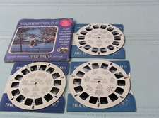 3 Vacationland Series District of Columbia reels for 3-Dimension View-master