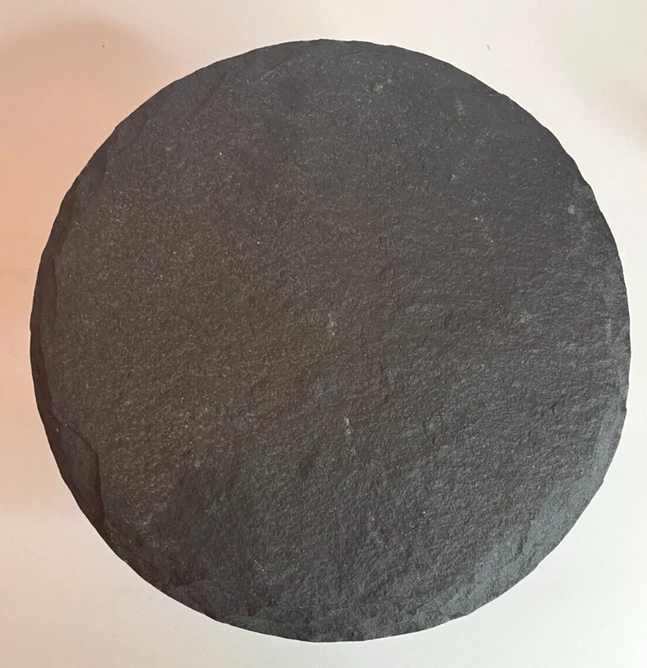 Caixa e barril ardósia + suporte de madeira para bandeja de bolo, pastelaria de frutas, kit moderno - Imagem 3 de 4