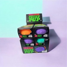 NeeDoh Funky Pup Squeeze Ball Super Squish w/Display Box NEW LOT OF 12
