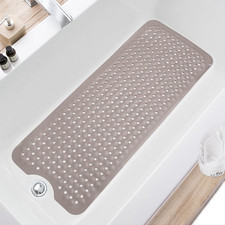 Bath Tub and Shower Mats, Non Slip 40 X 16 Inch Extra Long Bathtub Mat, Machine