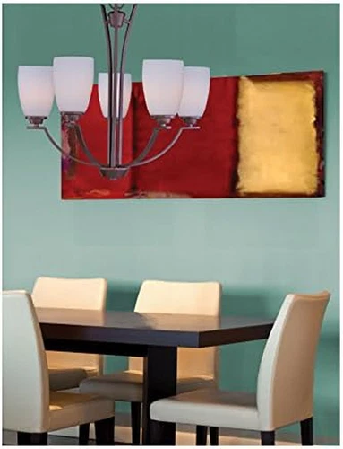 Modern Rocco Five-Light Chandelier - 24" Wide, 22.25" High, Traditional Style - Picture 2 of 5