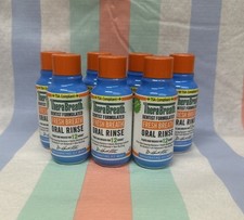 7 Pack TheraBreath Fresh Breath Mouthwash Icy Mint Travel Size 3 fl oz
