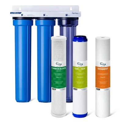 iSpring Whole House Water Filter WCB32C KS 3 Stage