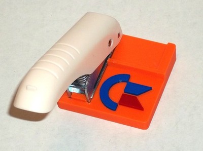   BRAND NEW Floppy Disk Notcher w/ Commodore Amiga Logo Embossed  