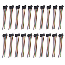 Male to Female 10Pin Breadboard Jumper Wire 2.54mm Pitch Cable 30cm 10 Set