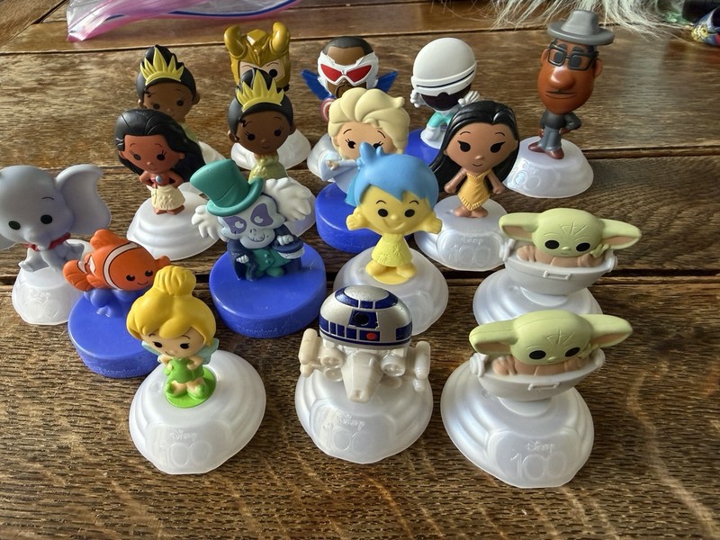 MCDONALDS DISNEY AnniversaryToys Lot