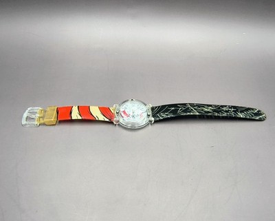 Dr. Seuss Cat in the Hat Wrist Watch Tocking Time Ticker 1997 Needs Battery