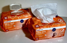   CLOTH 192 2x96pk Aloe/Sensitive-Skin FLIP-TOP Cleansing BABY ADULT Wet Wipes