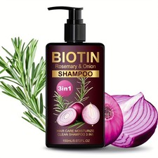 Onion & Rosemary Shampoo For Hair Growth Onion Biotin And Rosemary Shampoo AU