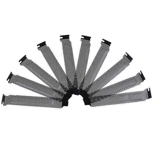 10Pcs New black PCI slot cover dust filter blanking plate hard steFY MB - Bild 9 von 9