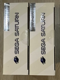 2 x NEW & SEALED retro-bit Sega Saturn 2.4Ghz Wireless Controller Arcade Pad