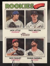 2026 TOPPS Heritage Rookies Pitchers #387 Chrome (RC)