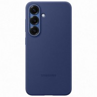 Original Silikon Cover Samsung Galaxy S25 - Blau