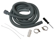Universal Washing Machine Drain Hose Extension Kit, 10' Long, Flexible, SSD10