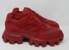 Prada Cloudburst Thunder Sneakers Red Size 9.5