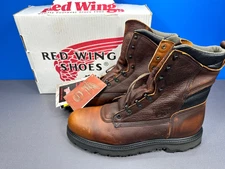 RED WING SHOES MEN'S WORK BOOTS 2264 SIZE 11 B STEEL TOE ANSI Z41 PT99 28173 NEW
