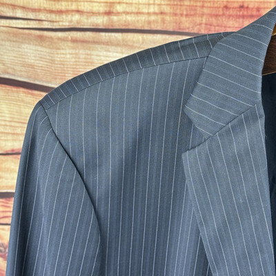 Brooks Brothers X Southwick Men's Blue Suit Jacket/Blazer W