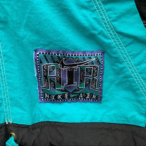 Vintage Nike color block zipper windbreaker jacket MEDIUM 10/12 - Picture 6 of 8