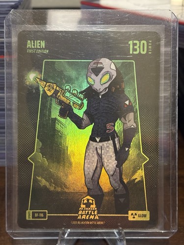 Bo Jackson Battle Arena - Alien - Glow Battlefoil BF-116