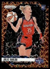 Julie Vanloo Rookie Orange Velocity #42 2024-25 Panini Prizm WNBA Washington
