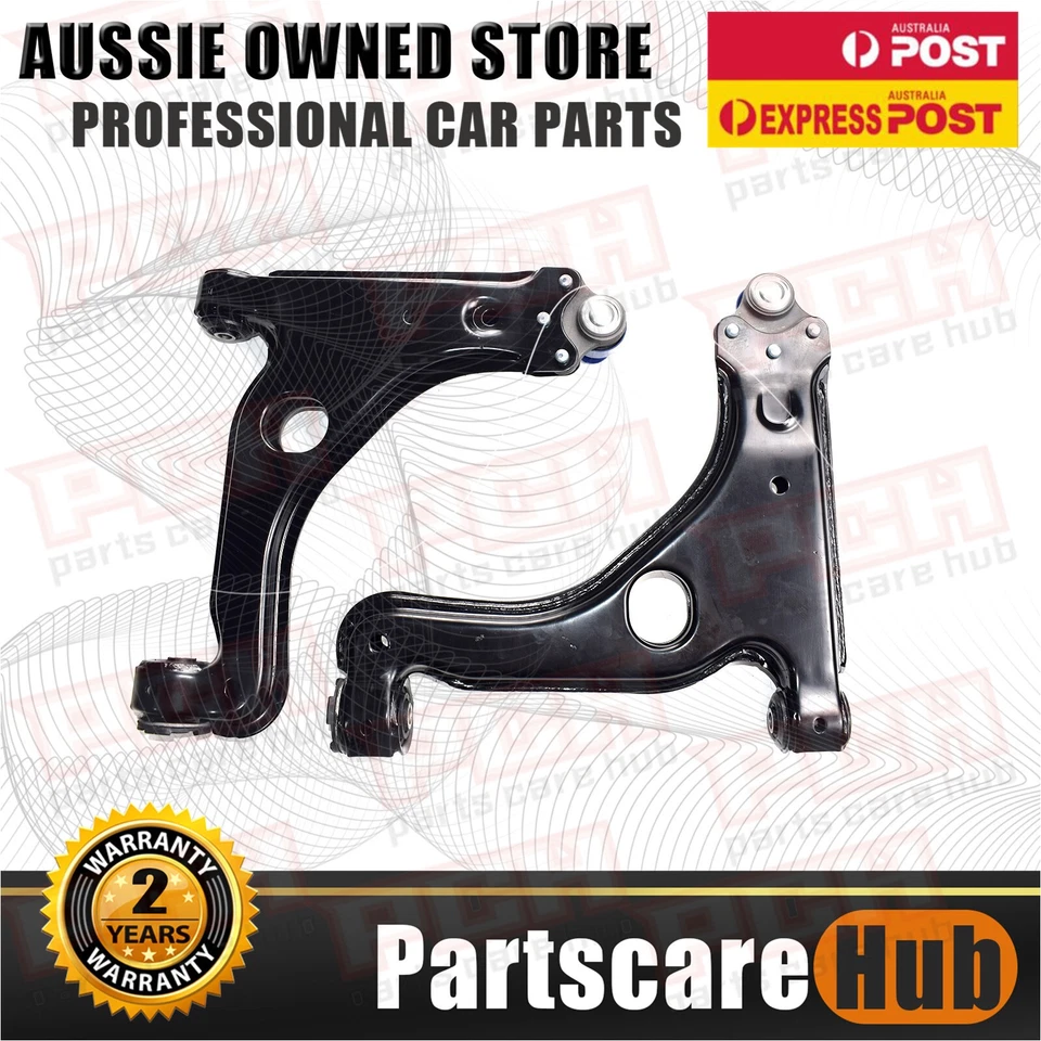 PAIR (LH+RH) NEW FRONT LOWER Control Arms FOR HOLDEN Astra TS AH 1998 - 2010 - image 2 of 2