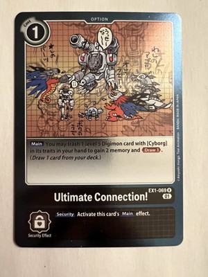 Ultimate Connection! EX1-069 R Digimon CCG | Classic Collection Near Mint  Card