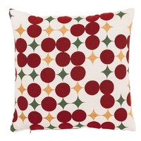Sander Kule KissenhüLle Dekokissen Sofakissen Couchkissen 40X40 Cm Rot/GrüN