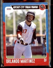 2023 Choice Rocket City Trash Pandas Orlando Martinez Rocket City Trash Pandas