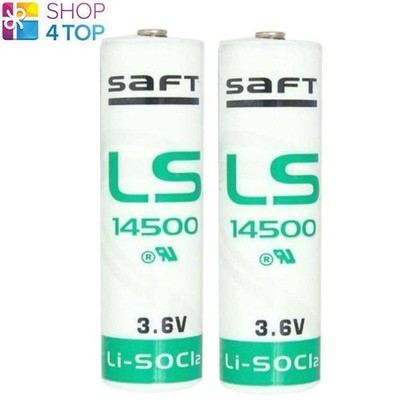 2x Saft LS14500 AA 3.6V Li-SOCl2 Primary Lithium Battery High Temp