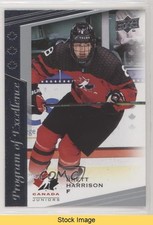 2021 Upper Deck Team Canada Juniors Brett Harrison #118 READ 09a0