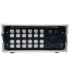 SS2-50 50A Input with 12 Chs NEMA 5-20 Edisons 20 Outputs Distribution Distro B