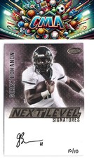 2023 SAGE HIT #NLS-GB2 Gerry Bohanon Next Level Gold  #/10