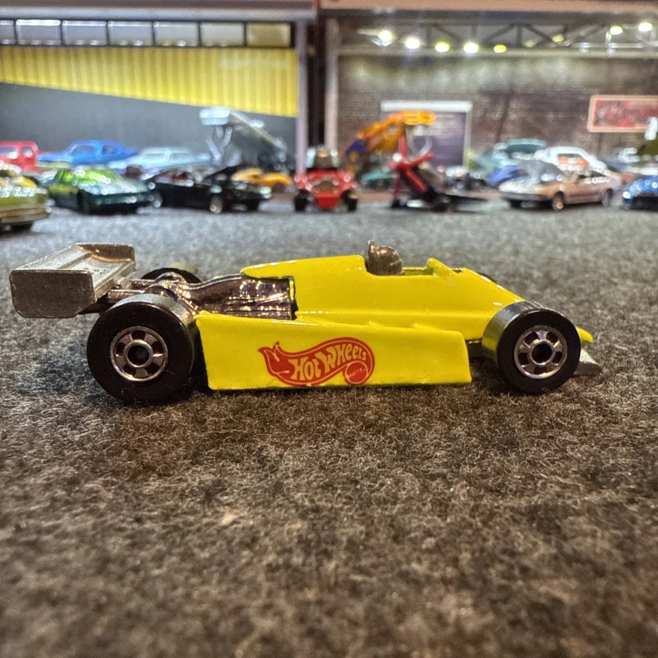 1982 Hot Wheels Turbo Streak зеленый желтый инди автомобиль - Изображение 4 из 4