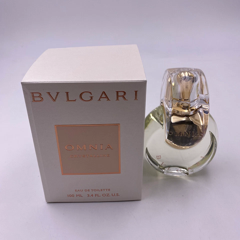 Туалетная вода духи для женщин Bvlgari Omnia Crystalline 3,4 унции 100 мл новые запечатанные в коробке - Изображение 2 из 4