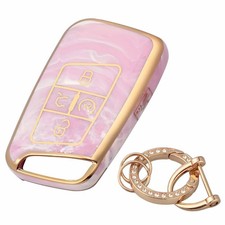 for VW Key Fob Cover with Keychain, Key Fob Case Cover Fits for VW Volkswagen...