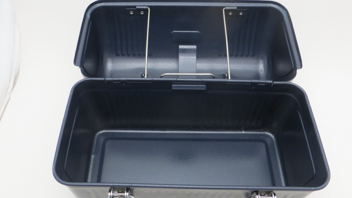 Stanley Classic Steel 10qt 9.5L Lunch Box Dark Navy Blue | eBay