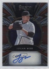 2020 Panini Select Sparks Signatures 129/199 Logan Webb #SS-LW Auto 1co0