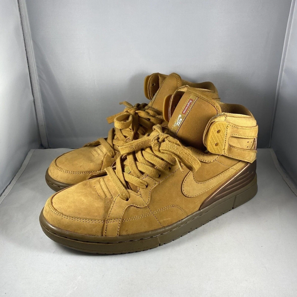 Supreme x Nike Zoom Air 94 High Wheat for Sale | Authenticity