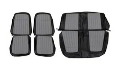 1969 Chevrolet Camaro Deluxe Houndstooth Full Seat Upholstery Kit Wo Fold-down 1969 Chevrolet Camaro Deluxe Houndstooth Full Seat Upholstery Kit Wo Fold-down