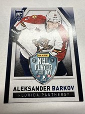 2014 Panini Nhl Player of the Day  Dual Rc Class Aleksander Barkov #RC7 Panthers
