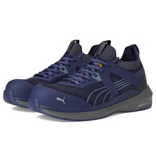 Puma Safety Turbo 645175-300 Men's Navy Gray Composite Toe SD Work Shoes HTAT831