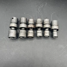 Snap-on 6pc  3/8" Drive 6Pt SAE Impact Swivel Socket Set 💫 Ships Today 💫