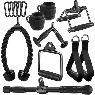 Solid Cable Machine Attachment, Cable Attachments for Gym, Gym Cable Attachme...