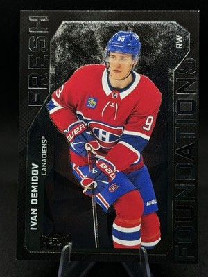 2025-26 SkyBox Metal Universe Ivan Demidov Fresh Foundations #FF-30 RC Canadiens