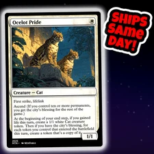 Ocelot Pride - Custom Art Magic: The Gathering Playtest Card - Commander EDH