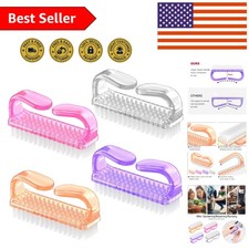 High-Quality Nail Brush Set with Practical Handles - Perfect for Home or Travel