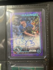2024 Topps Chrome Ryder Ryan Purple Speckle RC Auto /299 #RA-RR