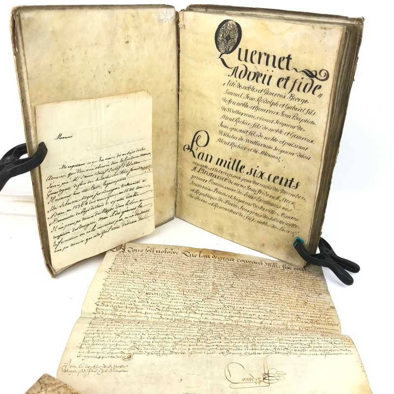 Manuscrits sur peau de vélin, canton de Vaud, 1680