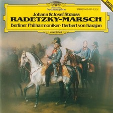 Strauss Radetzky March etc. - BPO / Karajan - Deutsche Grammophon CD 410027-2